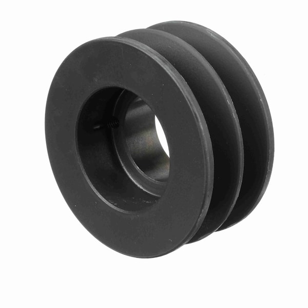 Split Taper 2 Groove Sheave 3-3/4 in OD